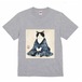 風格まとう白黒猫  Tシャツ / A dignified black and white cat T-shirt