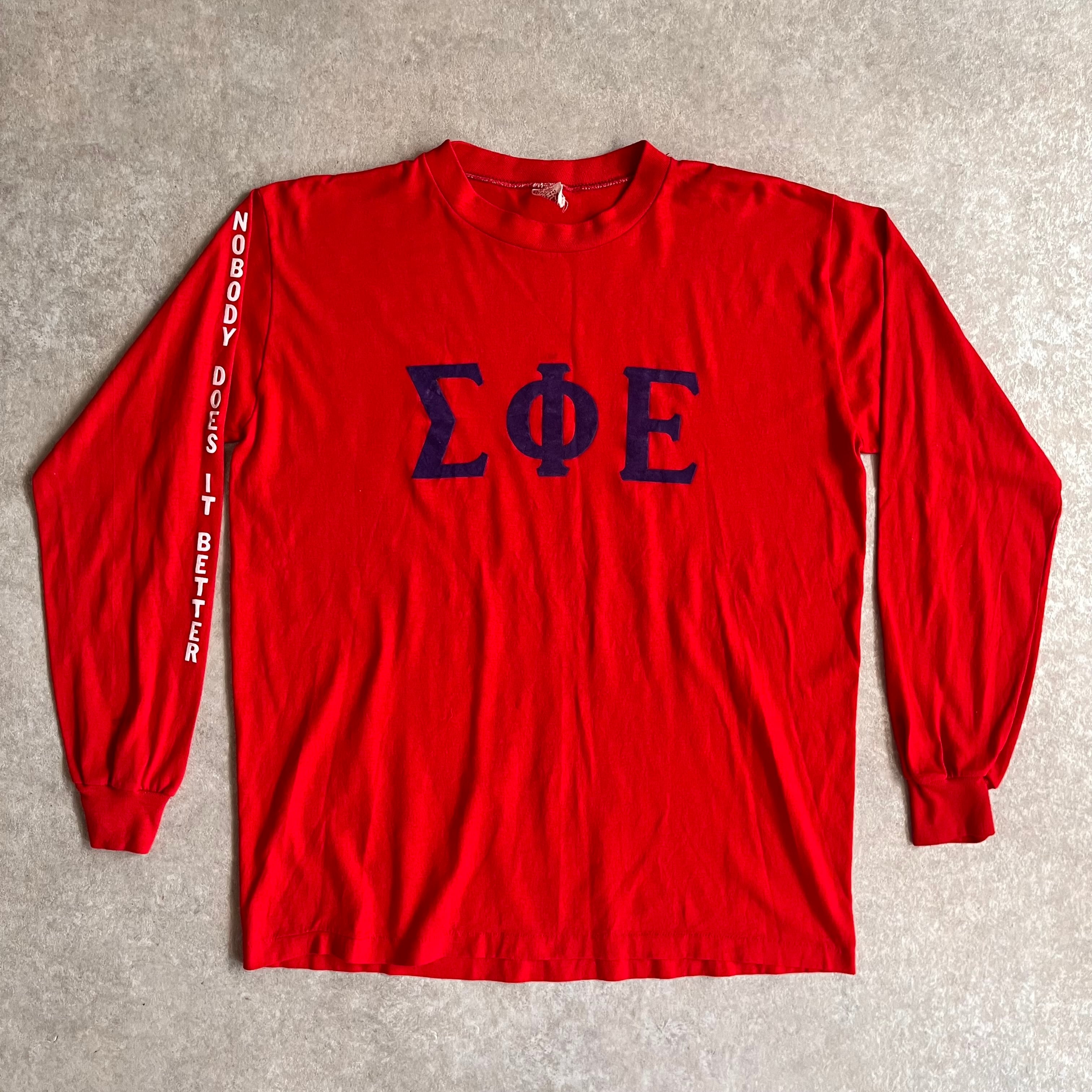 1970s WOLF College L/S Tee L Made in USA