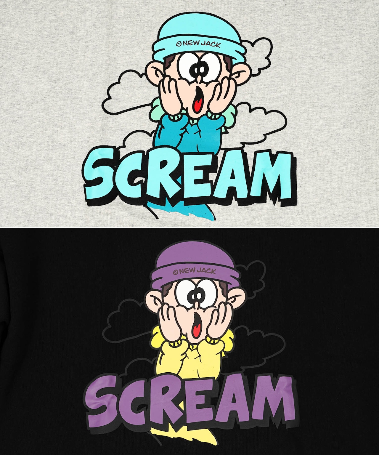 ◆NEW JACK SCREAM ボーイズ トレーナー◆gt-6562-332jn