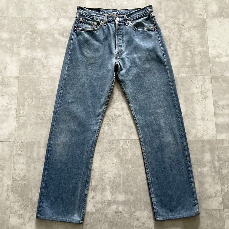W31 L34】90's US.Levis 501 リーバイス エルパソ工場(524) ボタン裏
