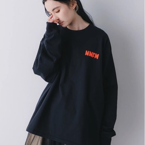 nunu forme Tricolor Logo Long Sleeve Tee【adult2:163cm】Black