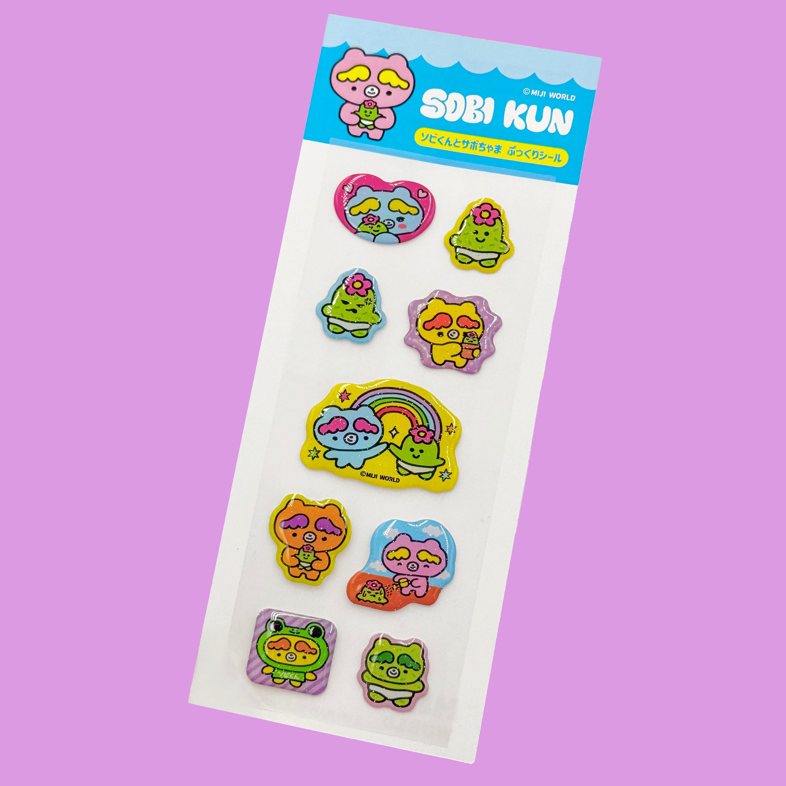ステッカー｜8bitプエちゃん セット | MIJI WORLD online shop