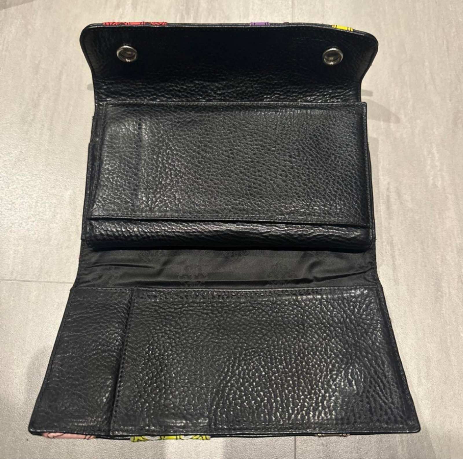 CHROME HEARTS クロムハーツ 長財布 マルチカラー ウェーブ WAVE