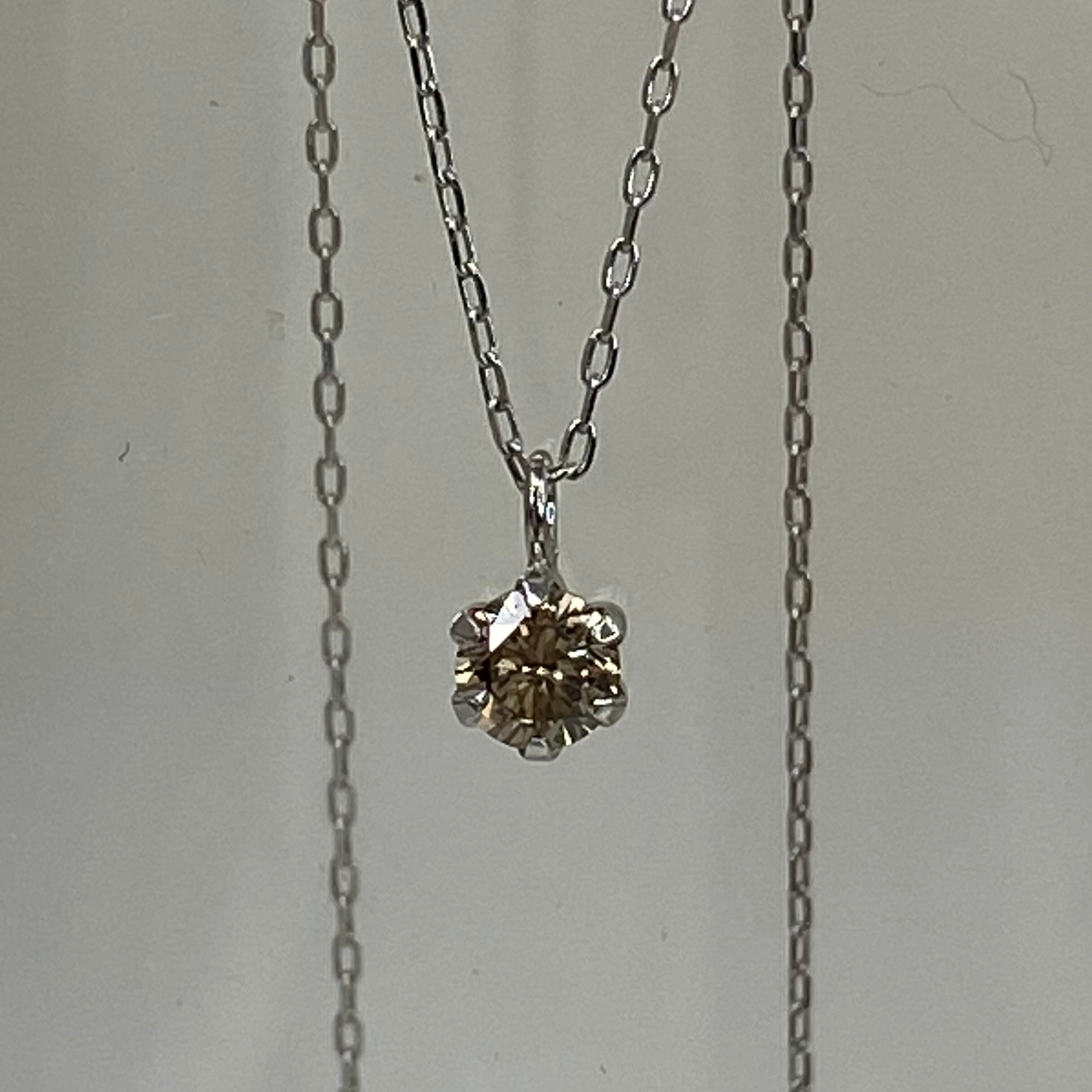 pt900 pt850 天然ダイヤモンド 0.1ct ネックレス | vrealitybolivia.com