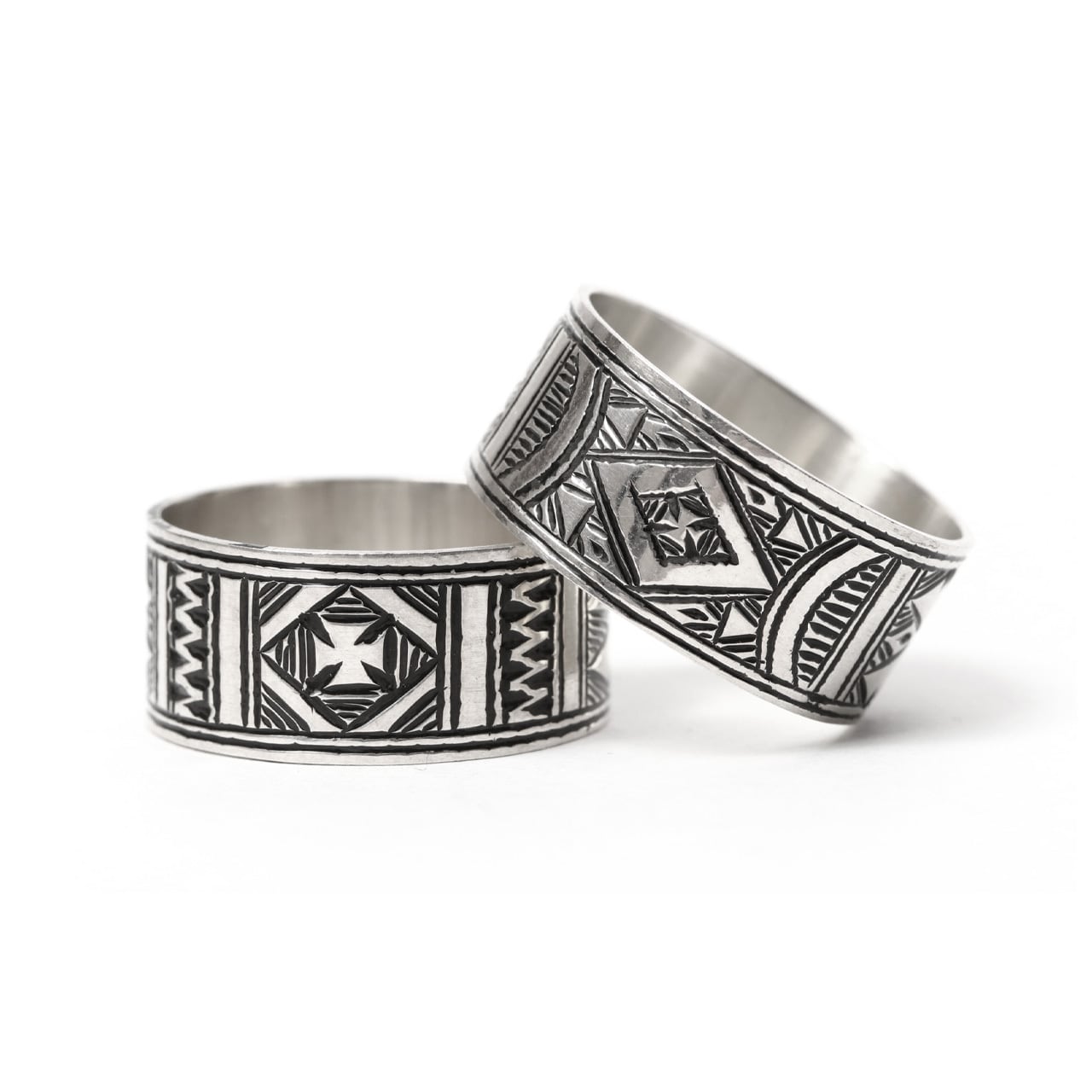 トゥアレグ族 サハラ砂漠 ハンドメイド シルバーリング Touareg Silver Jewelry トゥアレグシルバージュエリー SIMPLE RING