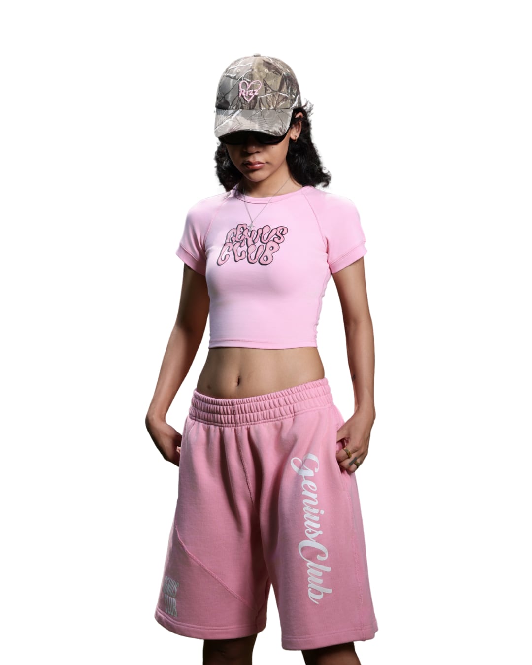 クロップドプリントT(WT00007)