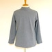 Bomber Heat Blast Warming Back Brushed Mock Neck Sweat　Charcoal Moku