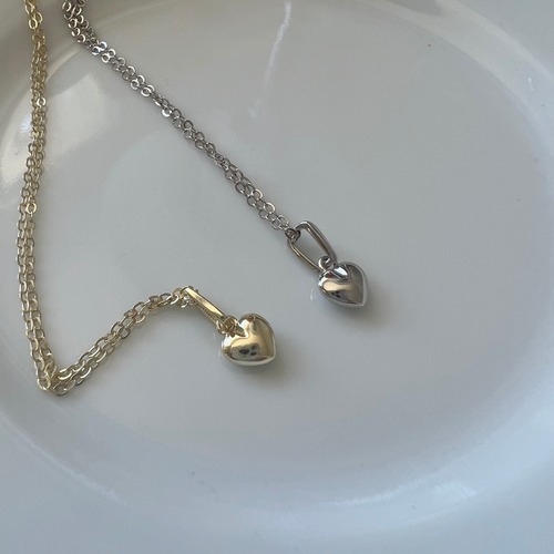 S925 Padlock heart necklace (N111)