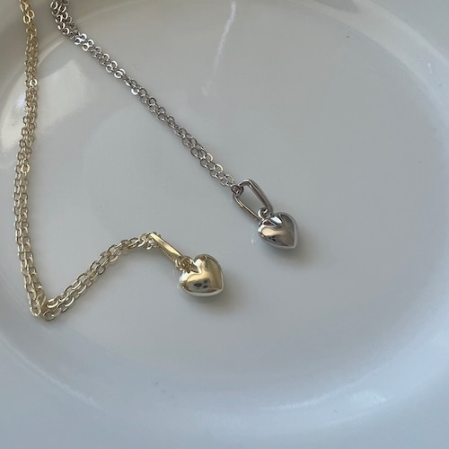 S925 Padlock heart necklace (N111)