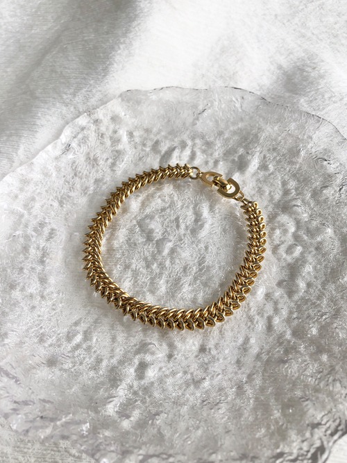 Christian Dior クリスチャン ディオール ブレスレット ゴールド Dモチーフ vintage ヴィンテージ オールド tz64jm
