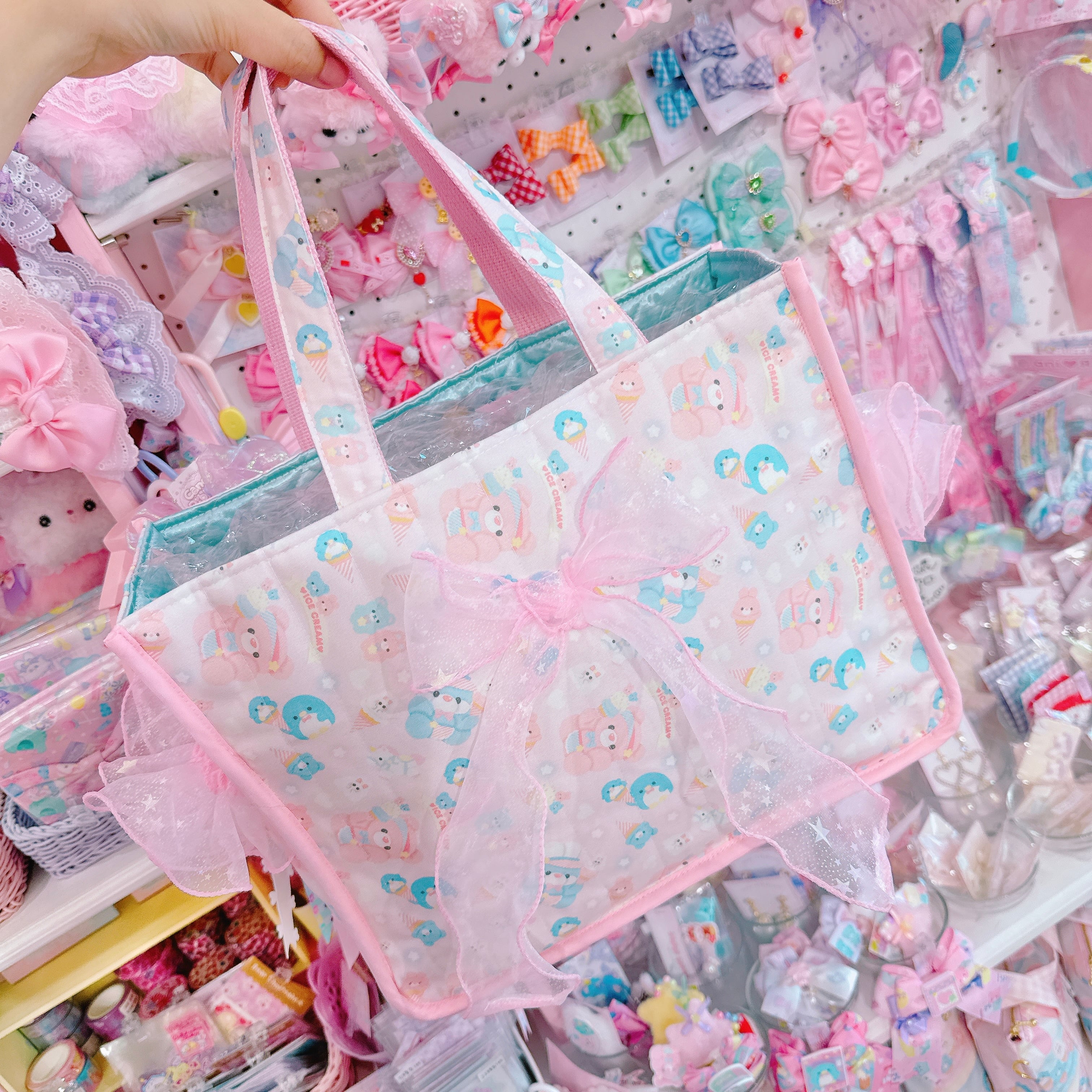 【E6】22-4収納いっぱいバッグ大