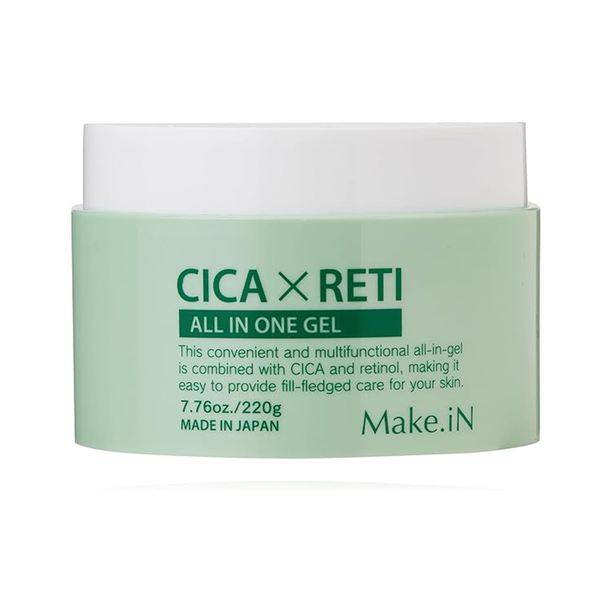 Make.iN CICA × RETI オールインワンジェル 220g | シカ レチノール