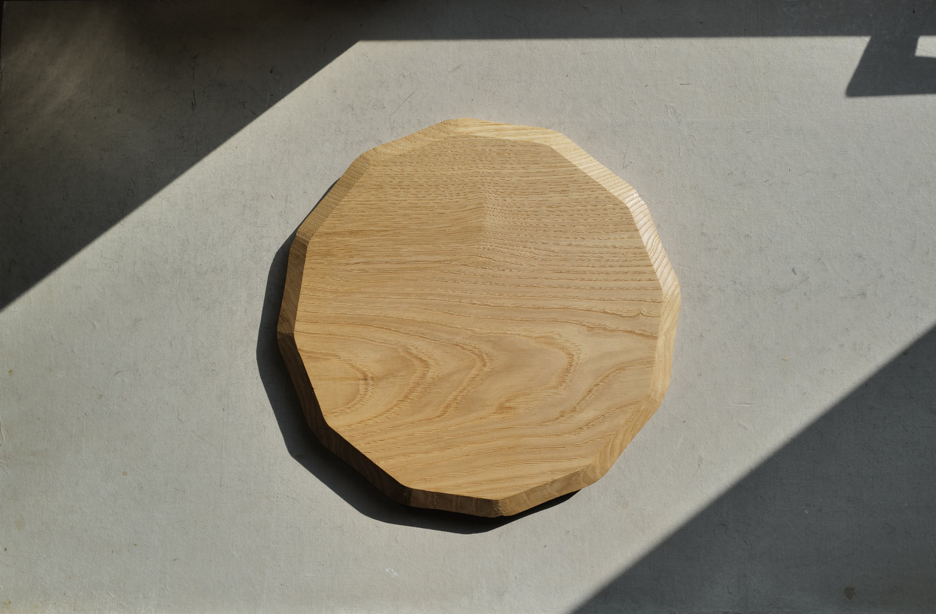 加藤良行 16.輪花丸盆 尺 | 陶屋なづな