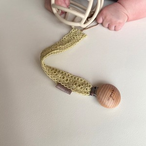 Annabel toy holder (布製おしゃぶりホルダー）