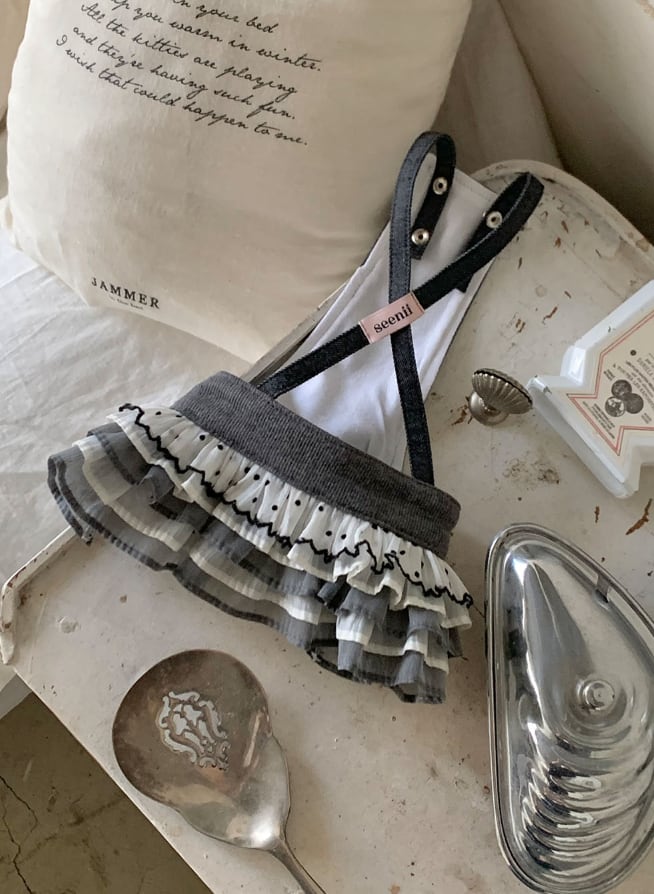 予約【seenii】Suchichi Cross-back Dress