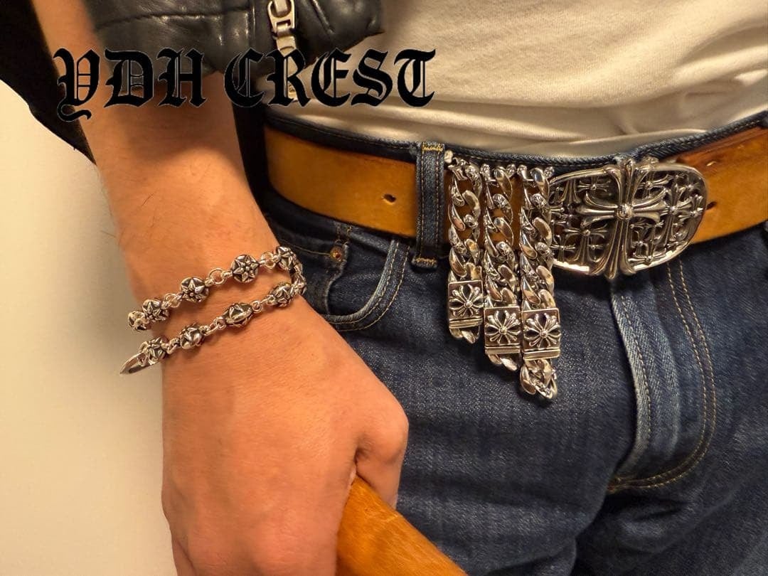 ✨RCHCHAN ウォレットチェーン RCR CHANチェーン40cm 刻印有り | YDH