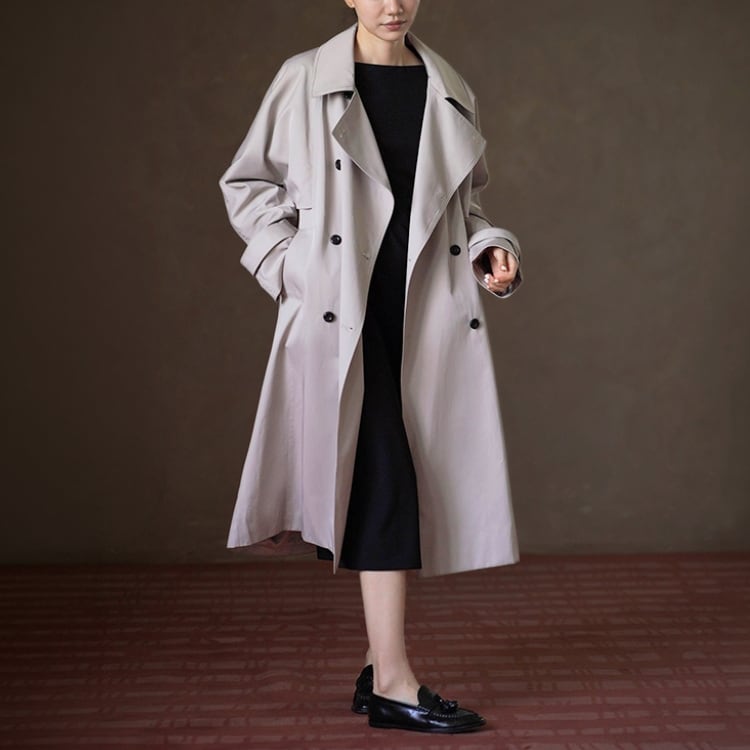 ロングトレンチコート No.6314