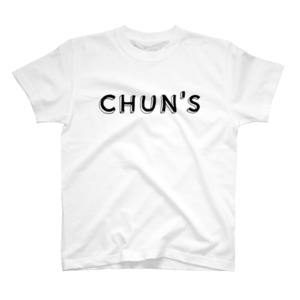 【SUZURI】CHUN'Sロゴ Tシャツ〈 ペールカラー 〉
