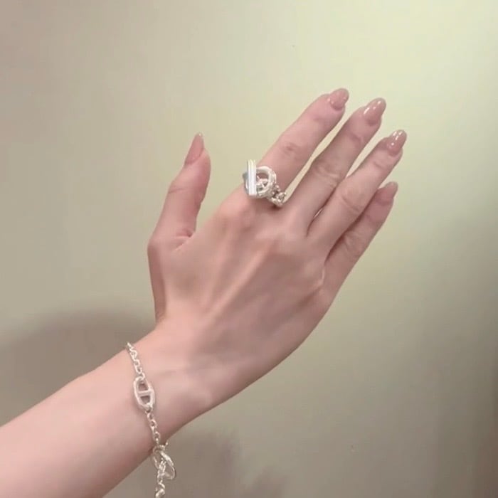希少サイズ【HERMÈS】【57】2617 エルメス チェーントグルクロワゼット