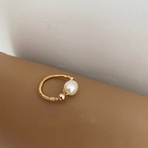 Pearl motif ring　801442