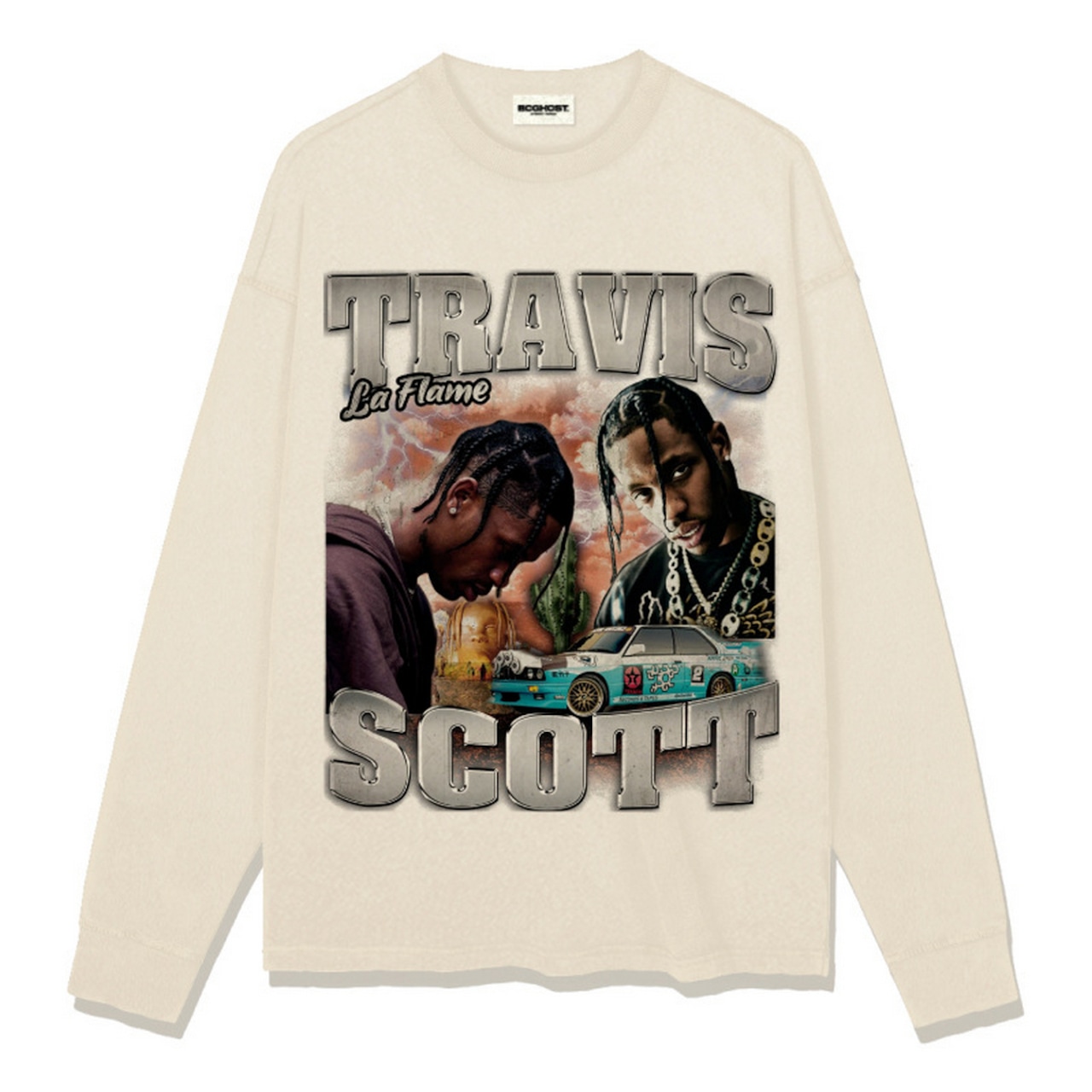 VINTAGE ストリート Travis Scott Tシャツ T927