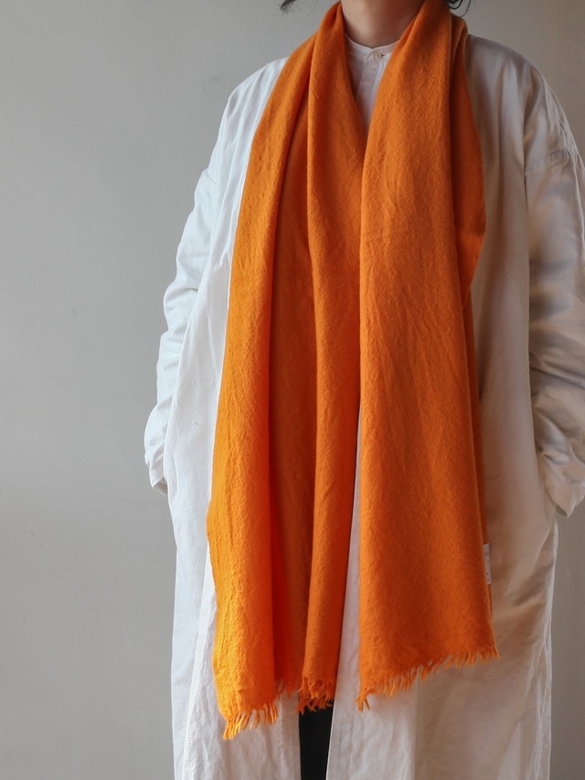 ローカリー  LOCALLY ｜01802-2  muji muffler : orange