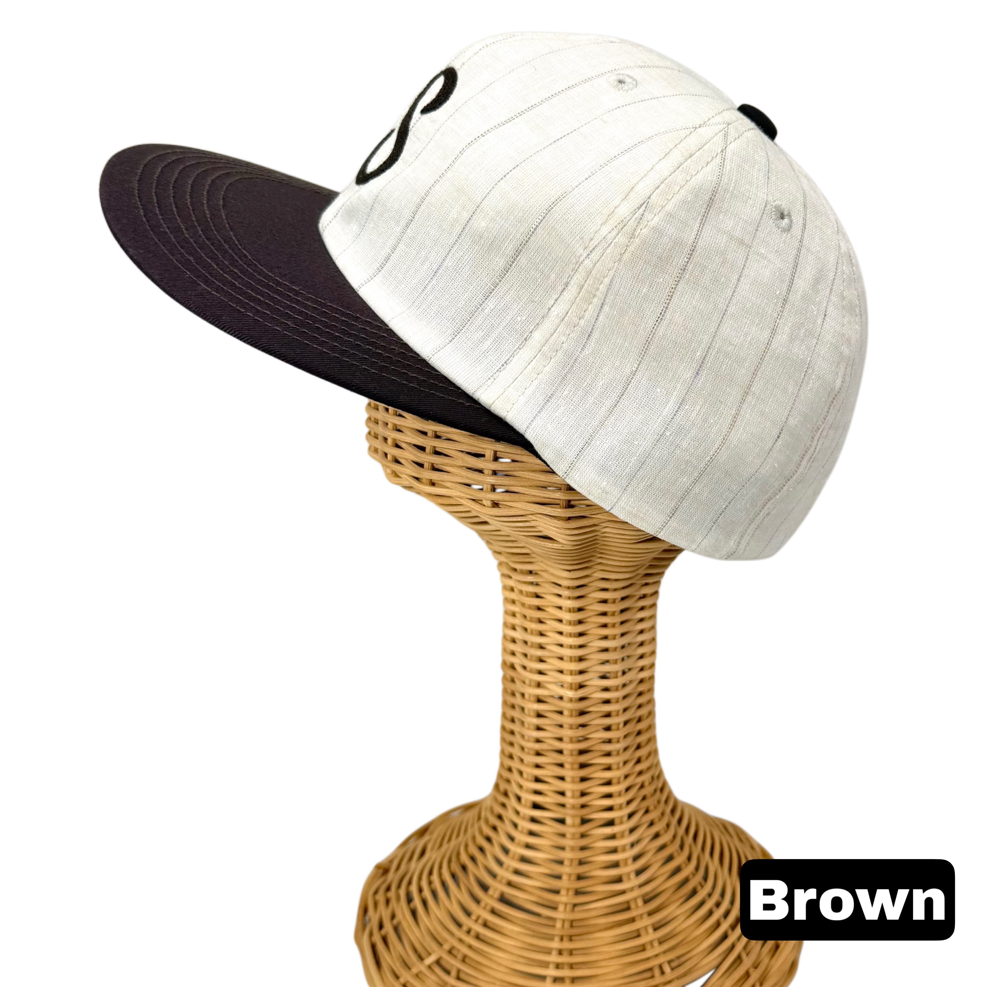 Schott - LINEN MIX STRIPE CAP 麻素材 日本製 | HATLABO