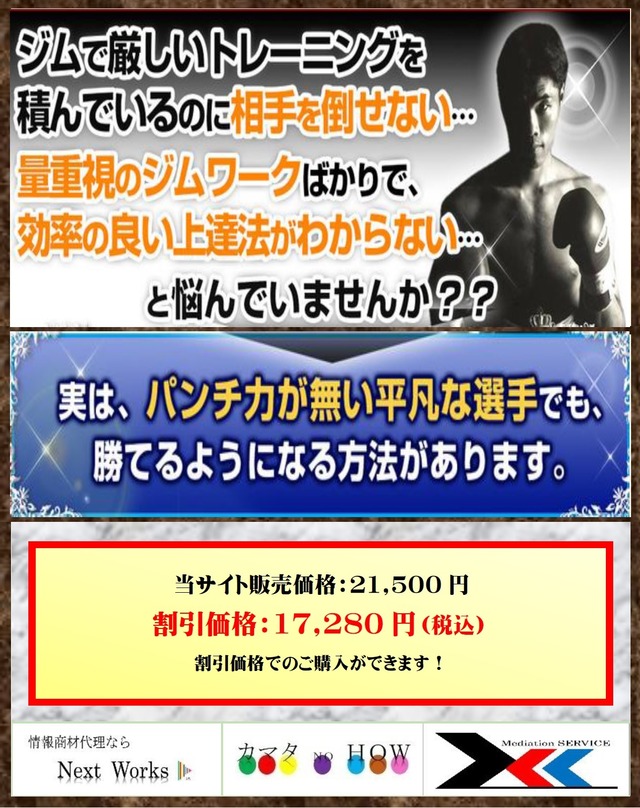 ボクシング上達プログラム～テクニックで相手を倒す理論的練習法～【OPBF東洋太平洋スーパーフェザー級王座　三谷大和　監修】DVD2枚組