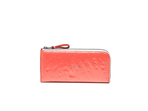 CR?ME M78 14045　オレンジ　ギャルソン風L字財布大