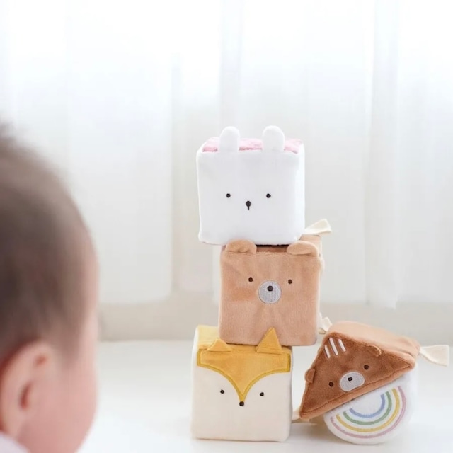 出産祝い｜もちふわブロック｜ベビーギフト