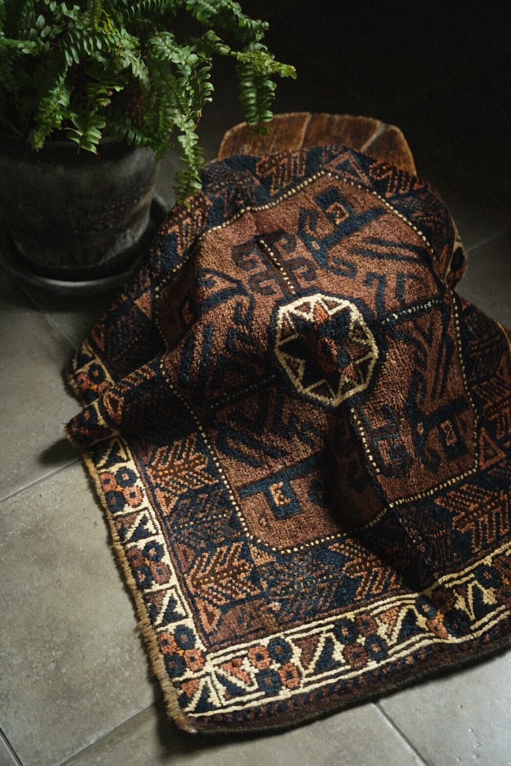 1304-Semi Antique Sistan Baluch rug