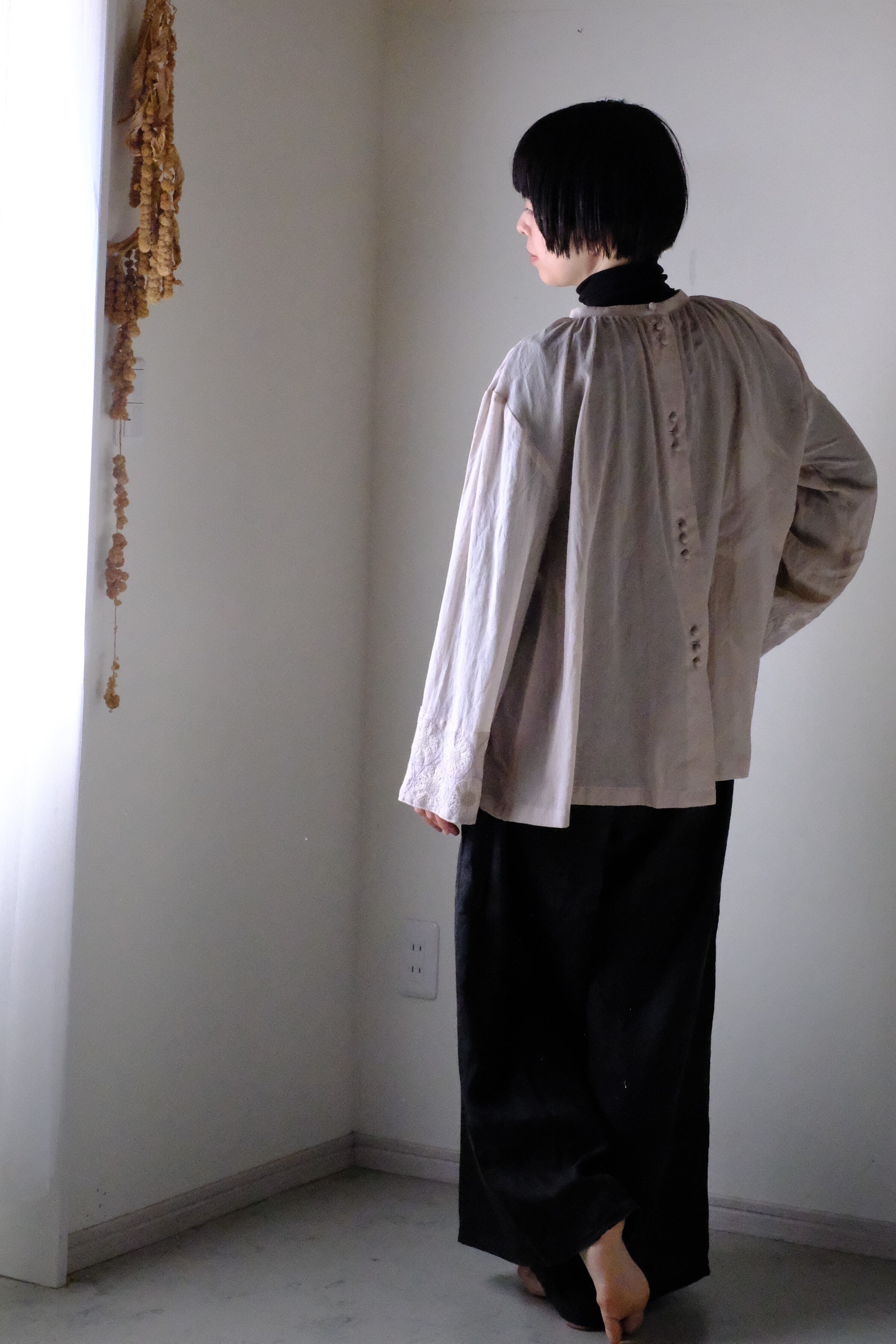 スモック cl-072 (黒)