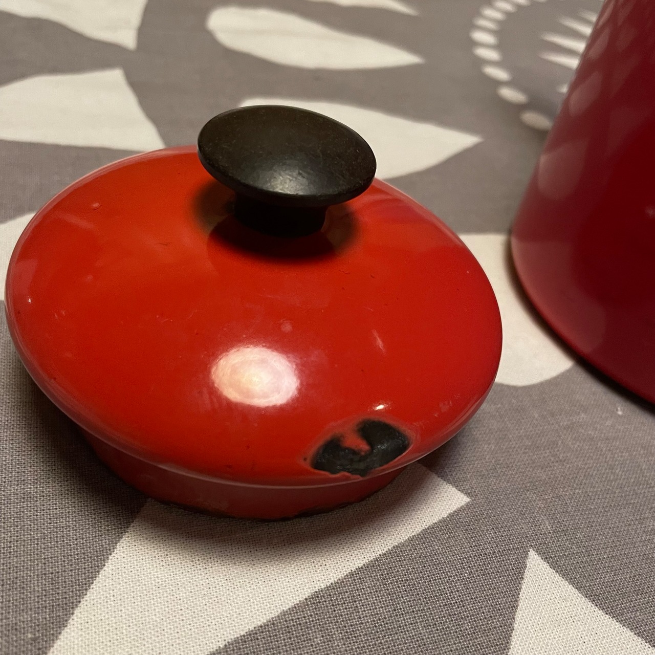 スウェーデン KOCKUMS コクムス ホーロー ケトル ヴィンテージ 赤 red 