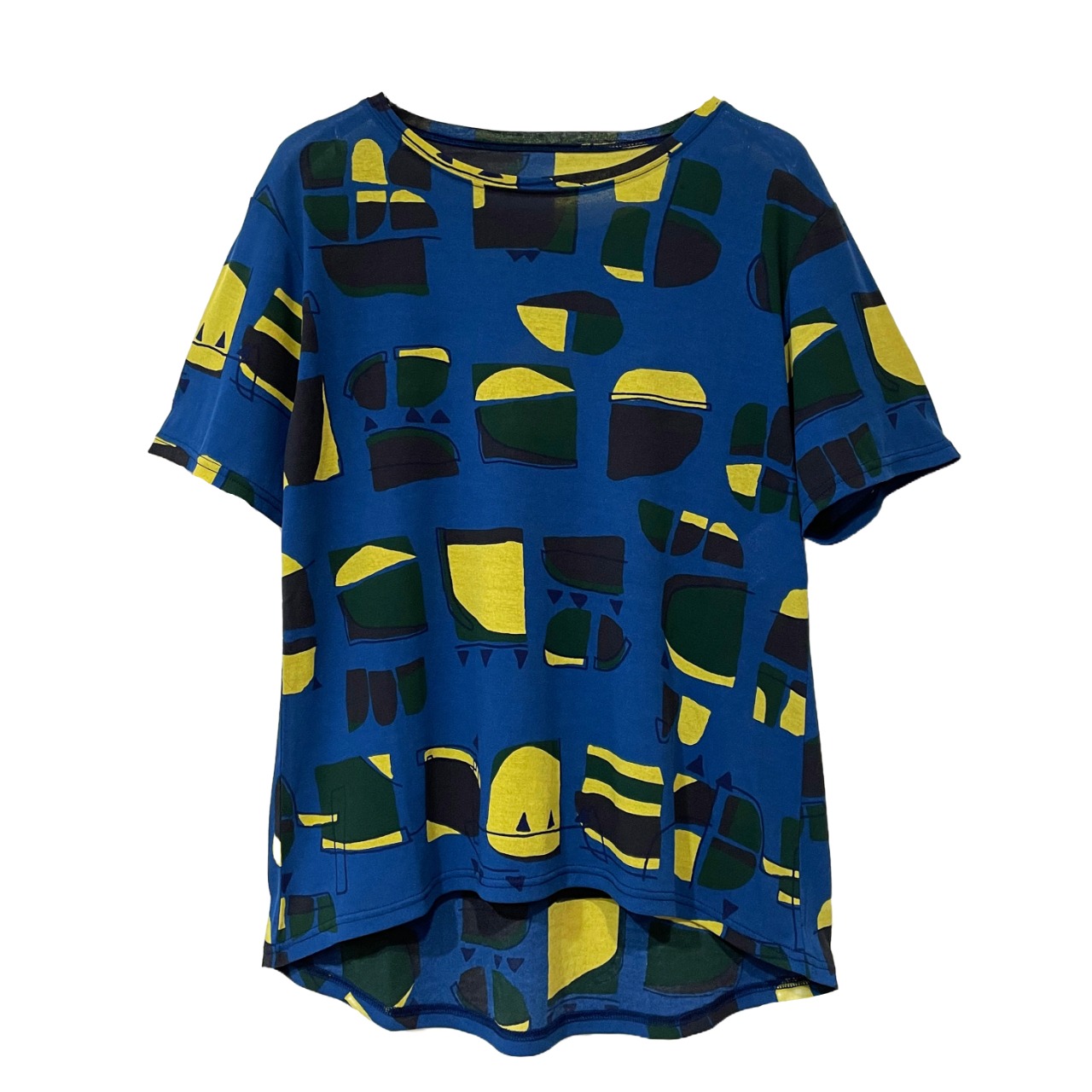 ガーゼフライス SHIPプリント Tシャツ【252-3211】