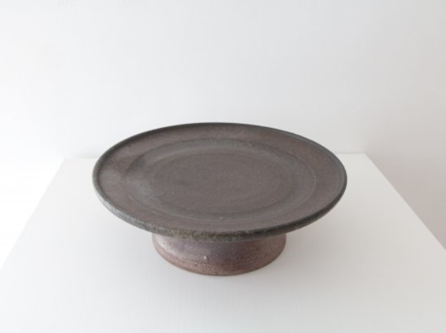 八塊柴窯工房 高脚盤