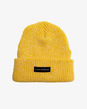 Marled Watch Cap / Yellow/White