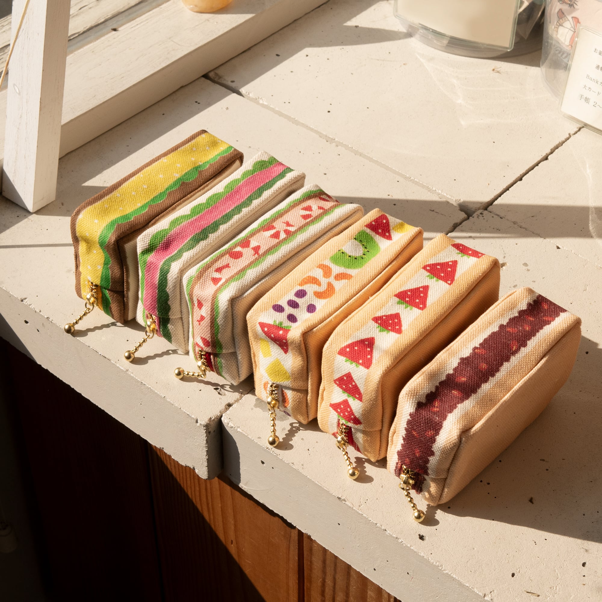 四角のサンドイッチポーチ ver.2