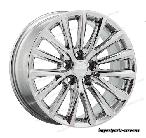 19インチ クロームホイール キャデラック CT6 19X9.5 オフセット28 4本セット BRN-2