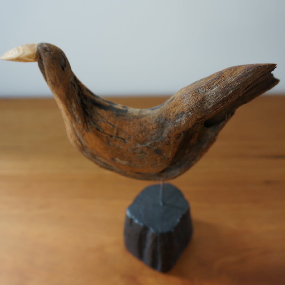 流木の鳥 B / 針原修 × 南部鉄器 | Houm Base