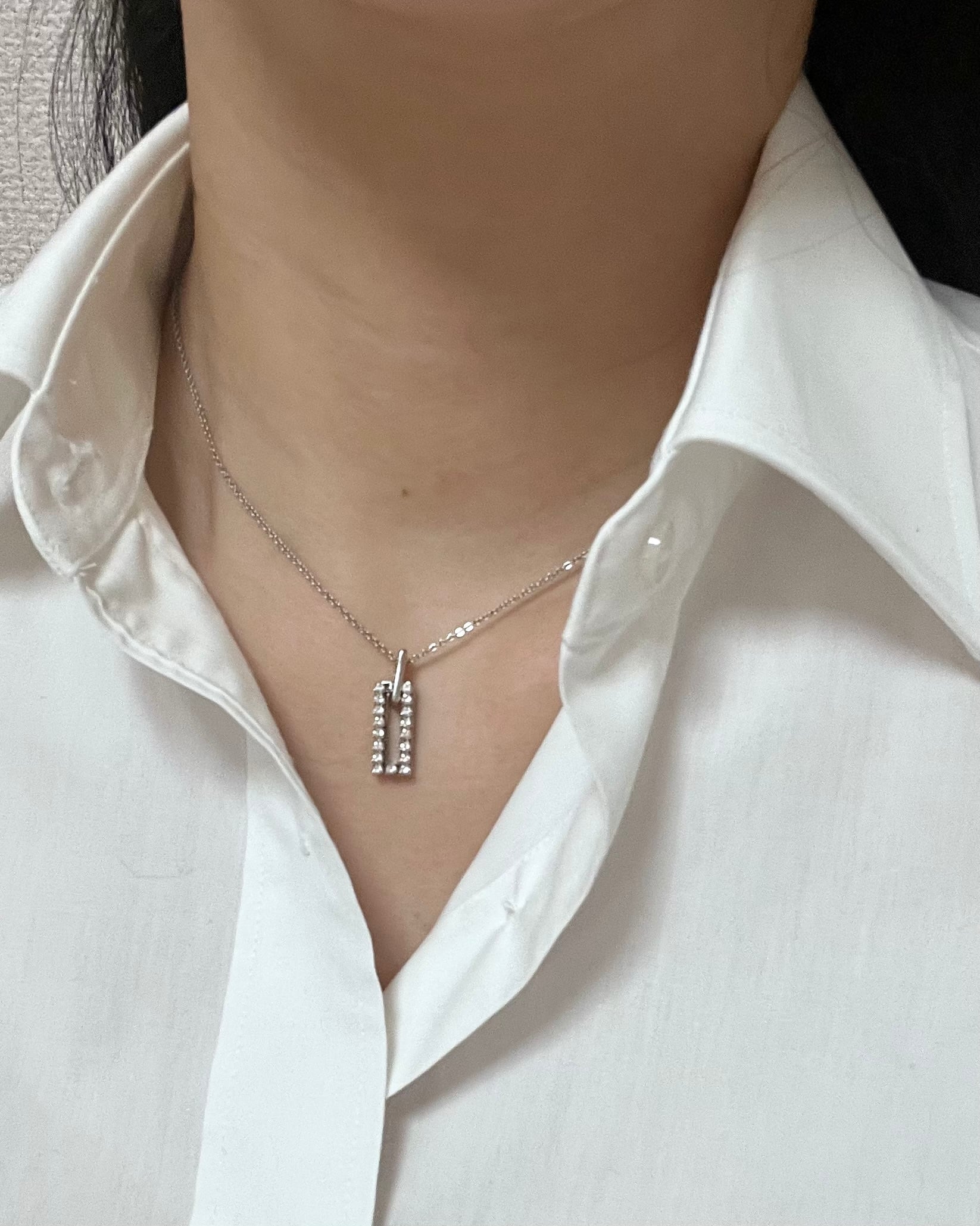 Rectangle necklace