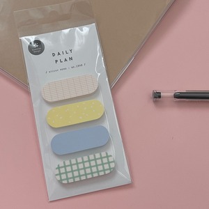 付箋　DAILY PLAN/STICKY MEMO/NO.1940