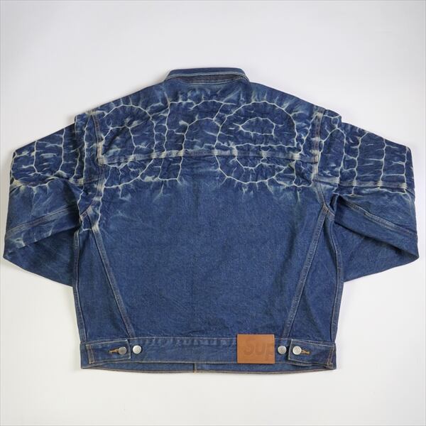 Size【M】 SUPREME シュプリーム 23SS Shibori Denim Trucker Jacket