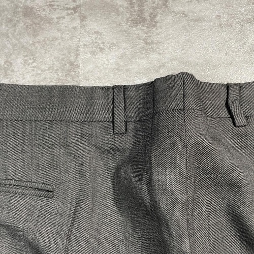 90s ARMANI COLLEZIONI gray slacks 詳細写真15