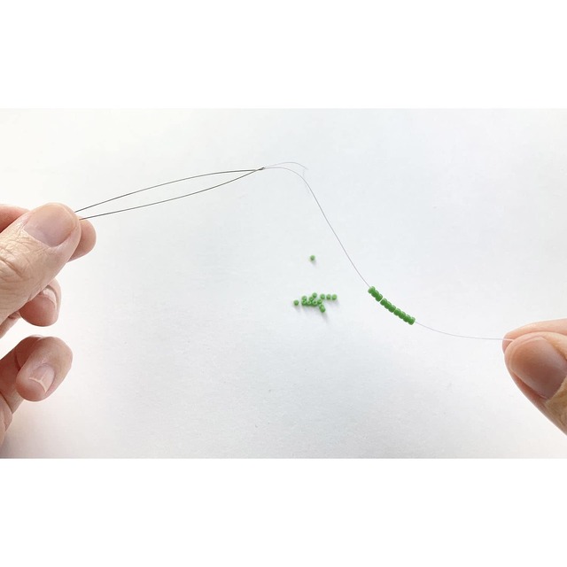 KAWAGUCHI ビーズ通し 6cm 2本 90-028