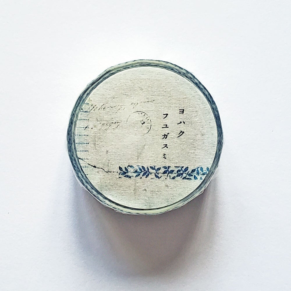 ヨハク マスキングテープ フユガスミ CHECK&STRIPE YC-027