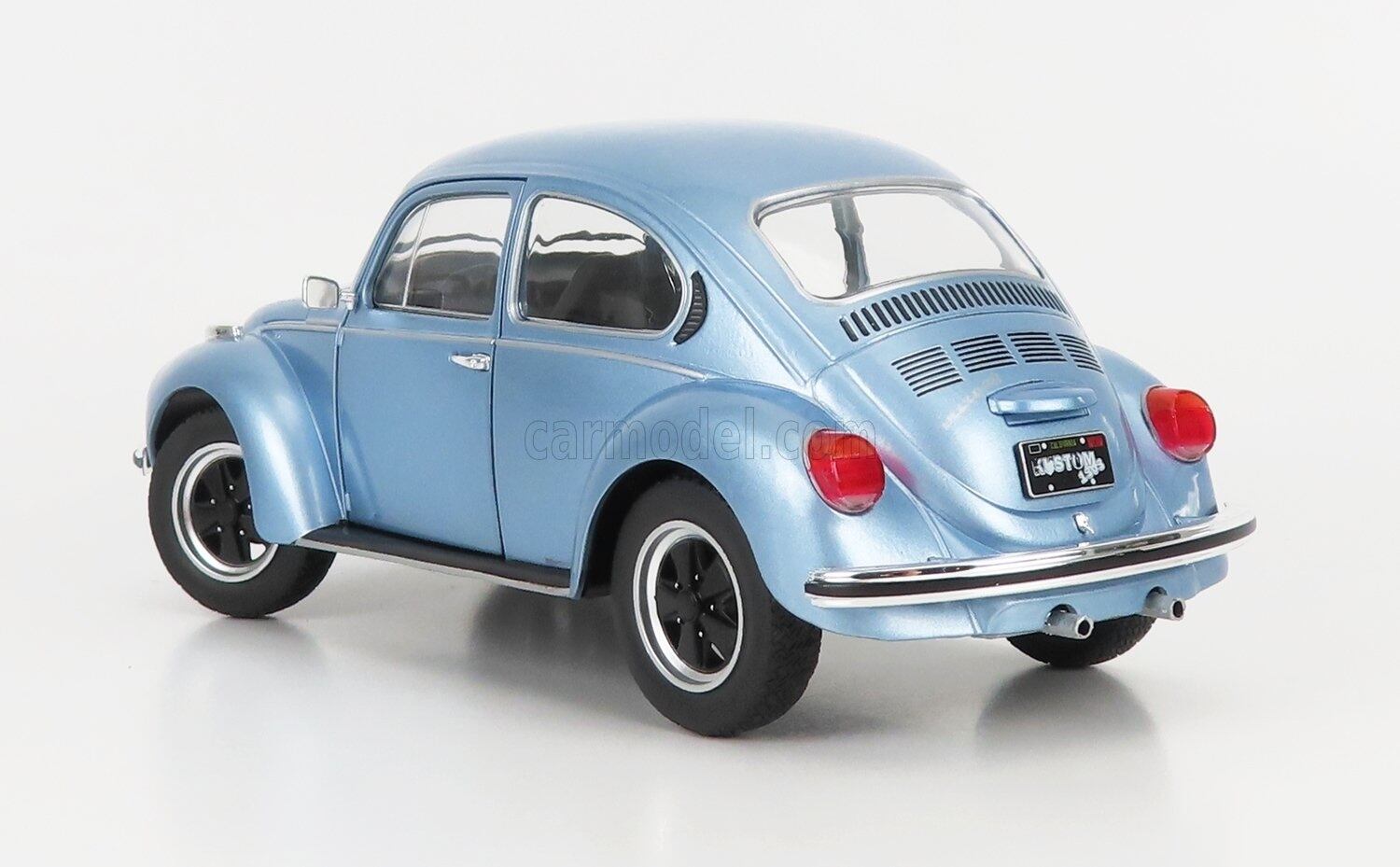 フォルクスワーゲン ミニカー 1/18 フォルクスワーゲン ビートル SOLIDO 1/18 VOLKSWAGEN BEETLE KAFER 1303  1974 LIGHT BLUE MET 1800520 ミニカー