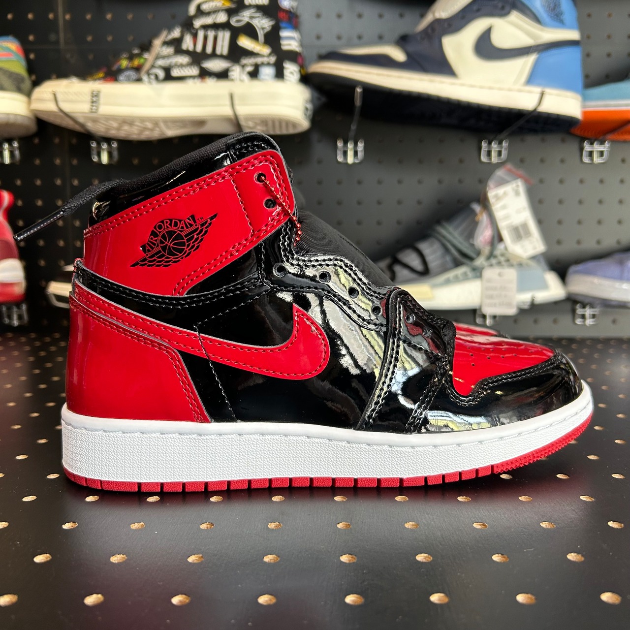 Nike GS Air Jordan 1 High OG "Patent Bred" US5y/23.5cm