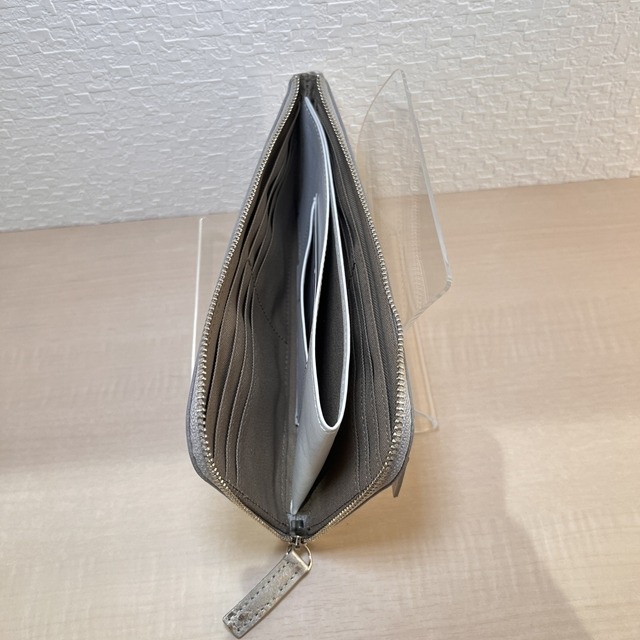 sukasiosi L字長財布　シルバー