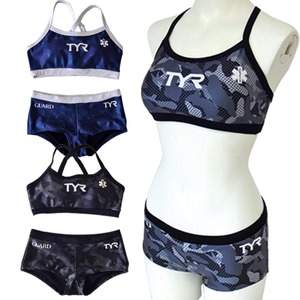 TYR×GUARD　レディース水着　カモフラ ワークアウト ビキニ セパレート タンキニ フィットネス wgad1-17m 競泳 ブランド