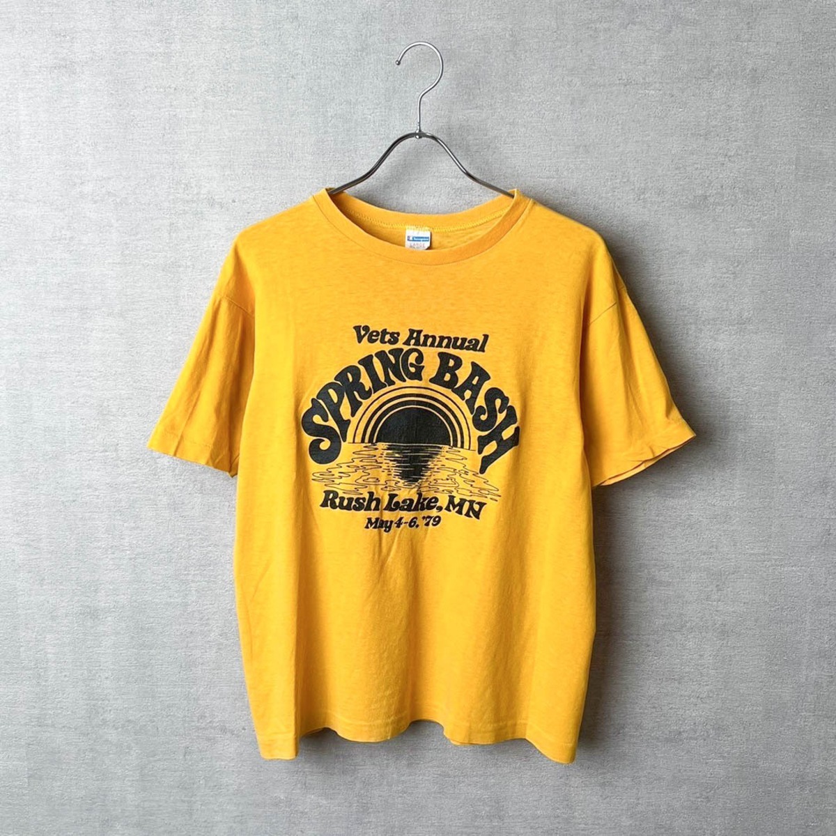 [VINTAGE] 73〜82'S CHAMPION SPRING BASH TEE | double